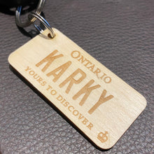 Load image into Gallery viewer, Ontario Karky Keychain