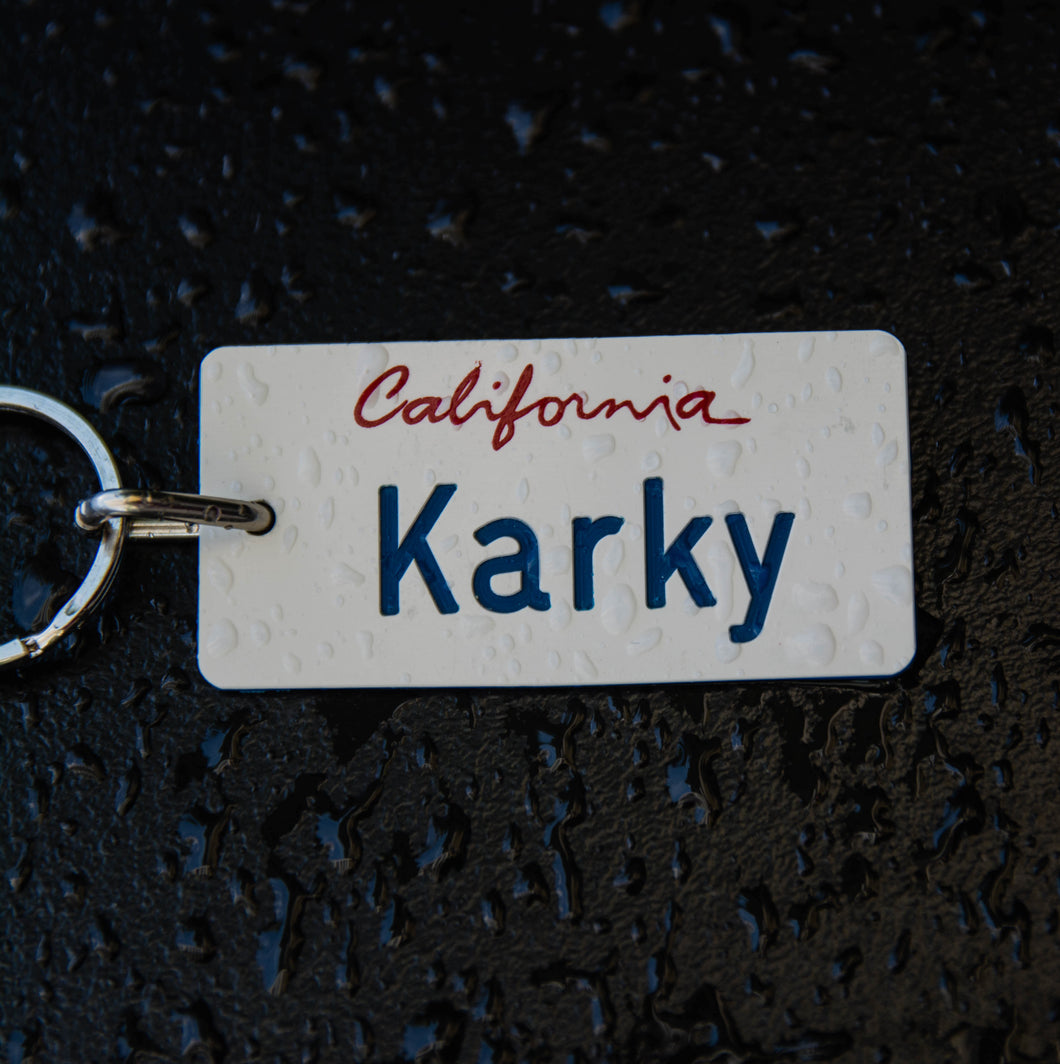 California Karky Keychain
